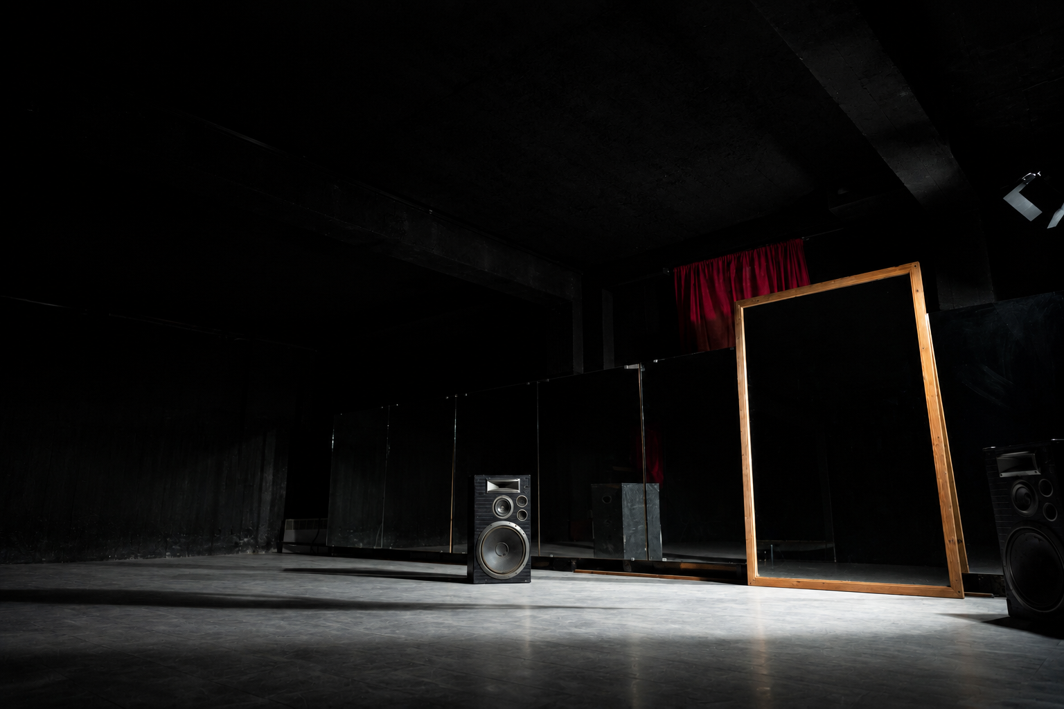 empty dance studio